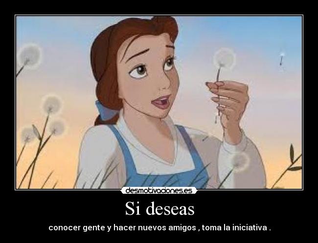 Si deseas - 