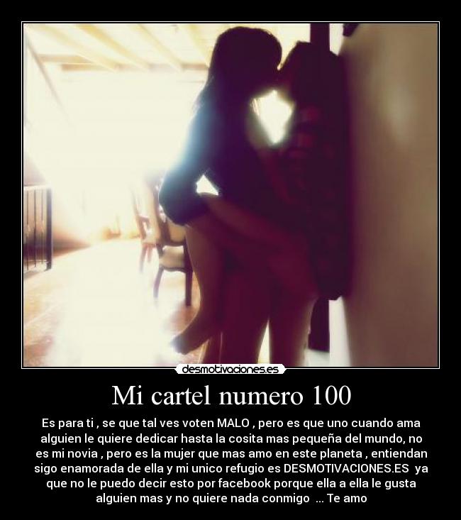 Mi cartel numero 100 - 