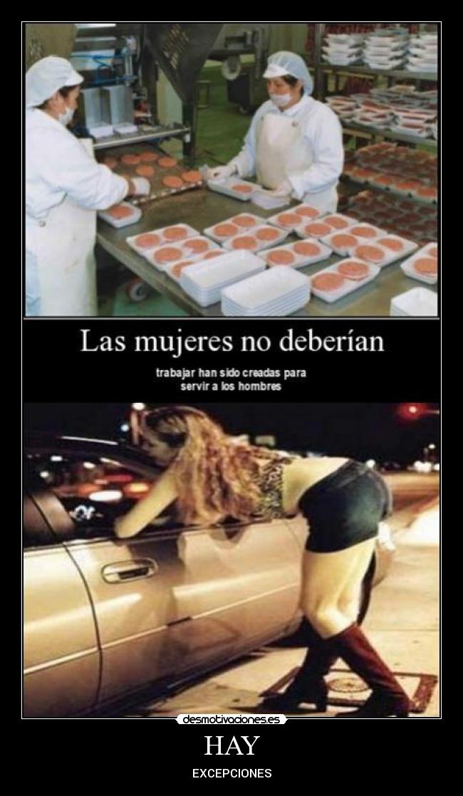 HAY - EXCEPCIONES