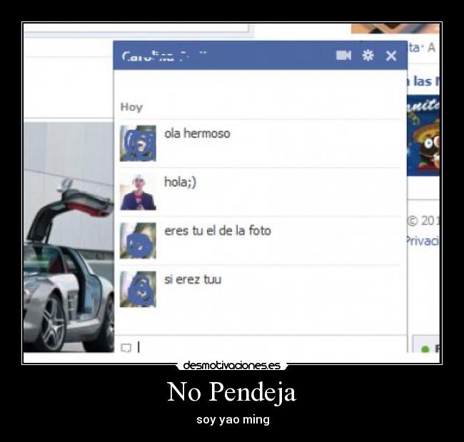 No Pendeja - soy yao ming