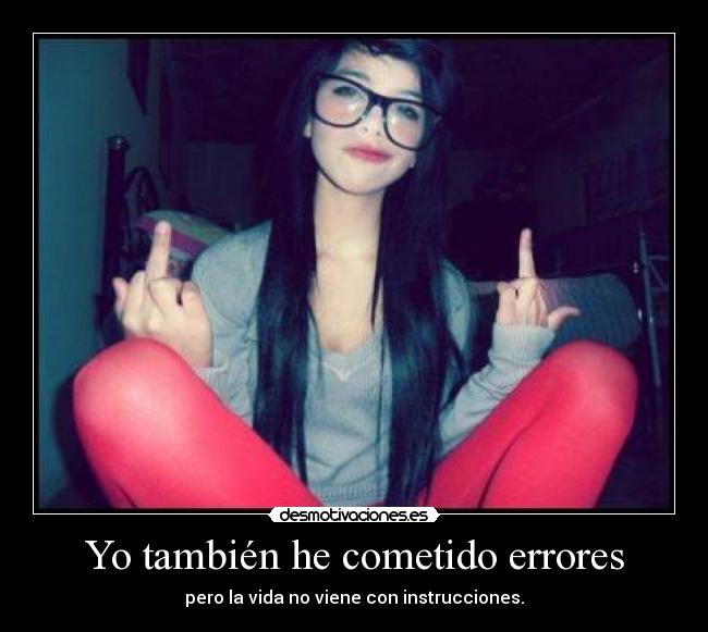 Yo también he cometido errores - 