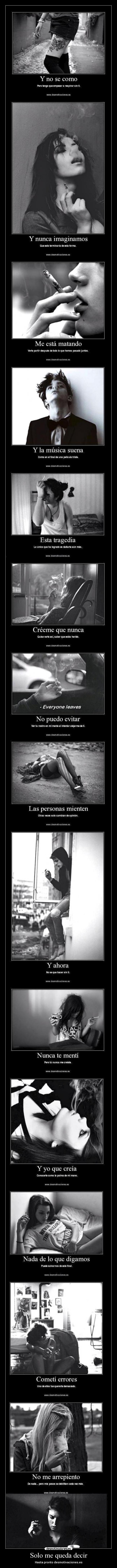 Solo me queda decir -