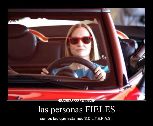 carteles fieles solteras desmotivaciones