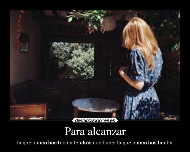 Para alcanzar - 