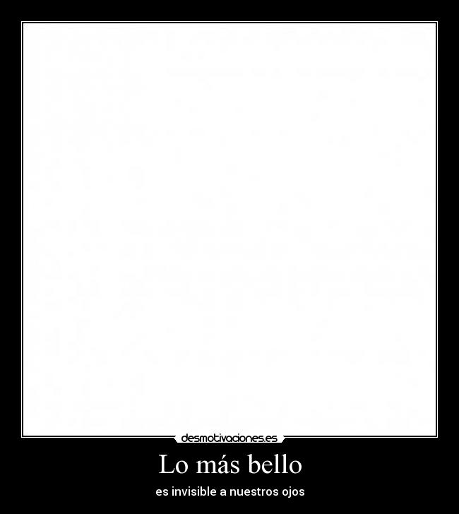 Lo más bello -