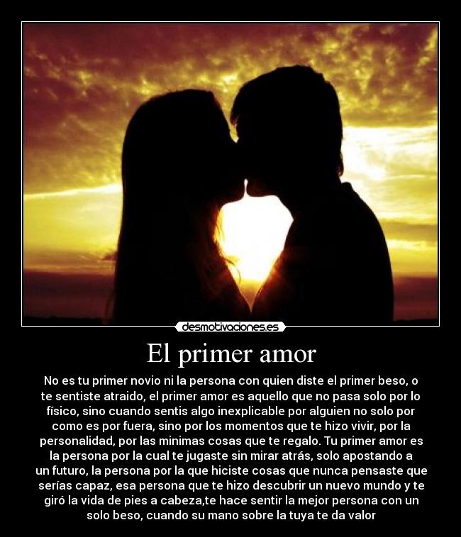 El primer amor Desmotivaciones