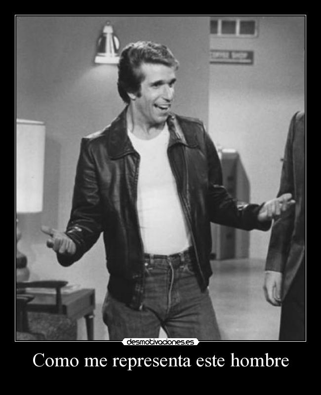 Como me representa este hombre -