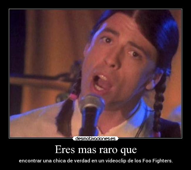 carteles foo fighters big dave jajaja como mola que puedo poner interrogantes desmotivaciones