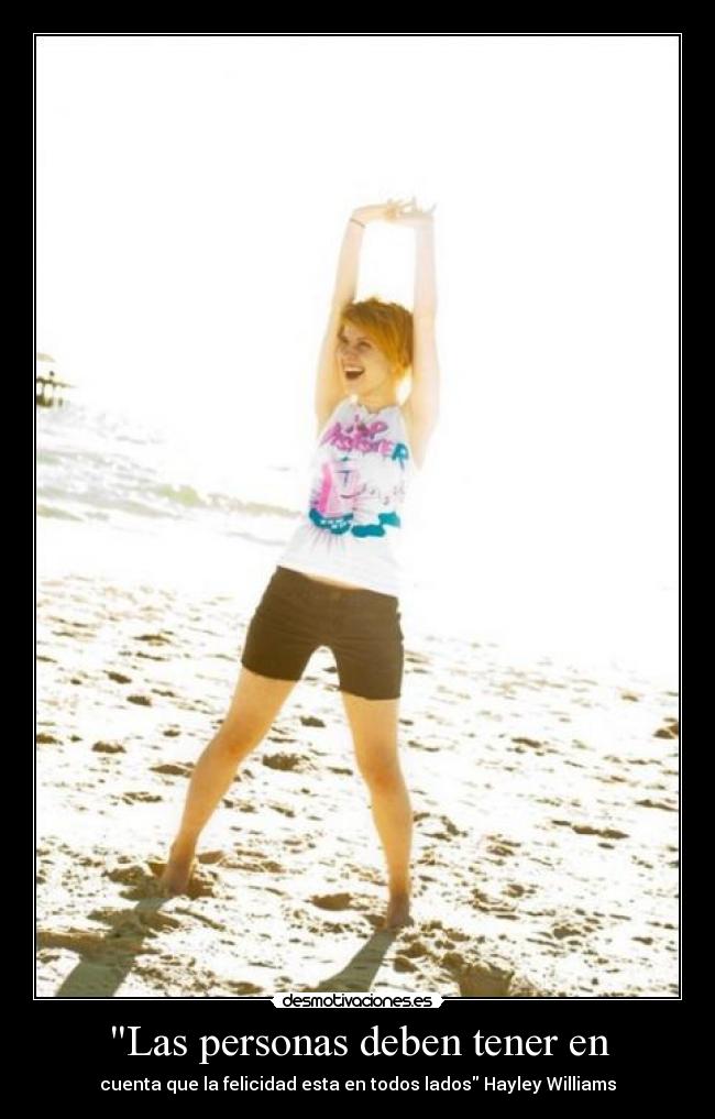 Las personas deben tener en -