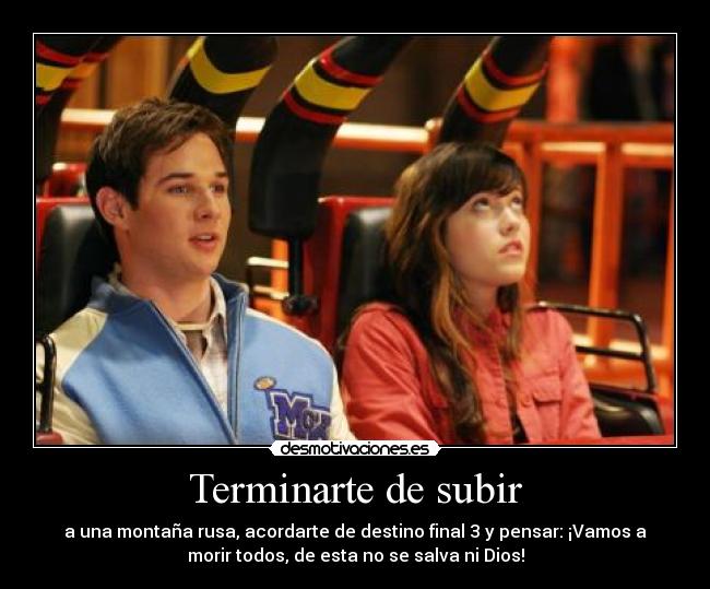 Terminarte de subir - 