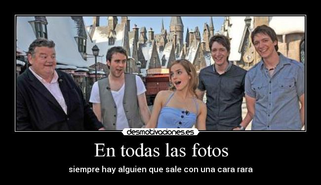 carteles the wizarding world harry potter robbie coltrane matthew lewis emma watson james oliver phelps desmotivaciones