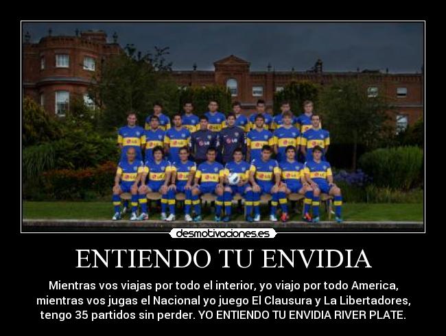 ENTIENDO TU ENVIDIA - 