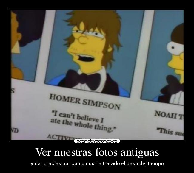 Ver nuestras fotos antiguas -