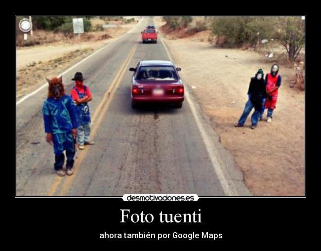 Foto tuenti - ahora también por Google Maps