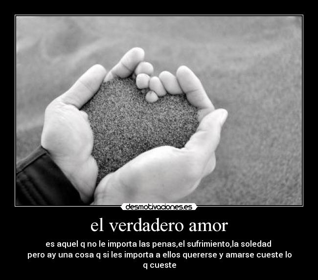 el verdadero amor -