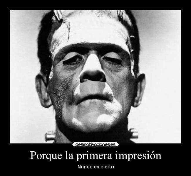 carteles frankenstein desmotivaciones