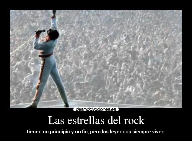 Las estrellas del rock -