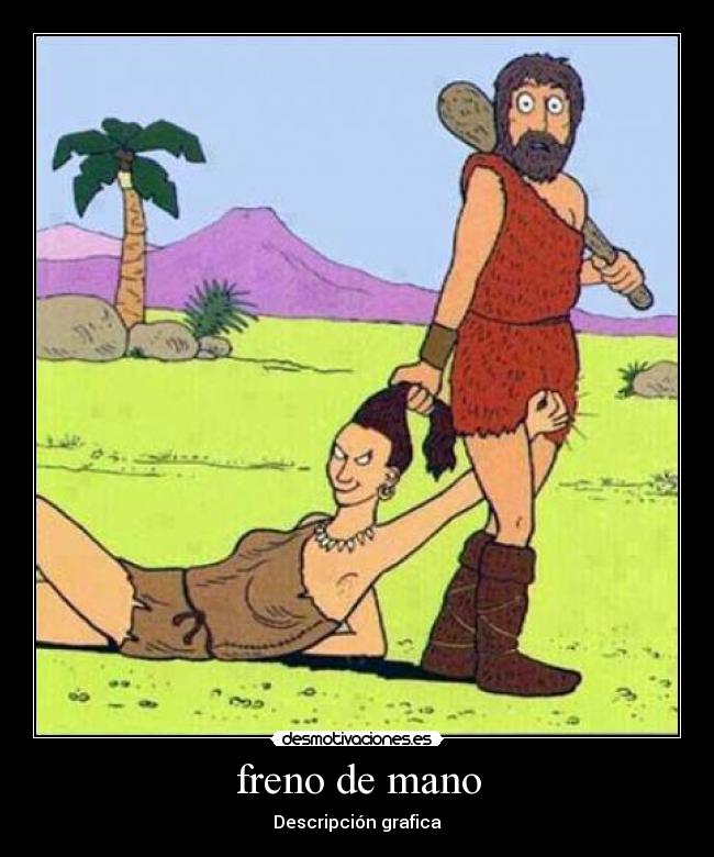 freno de mano - Descripción grafica