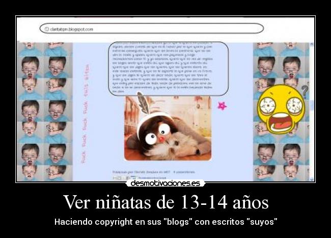 carteles ninatas desmotivaciones