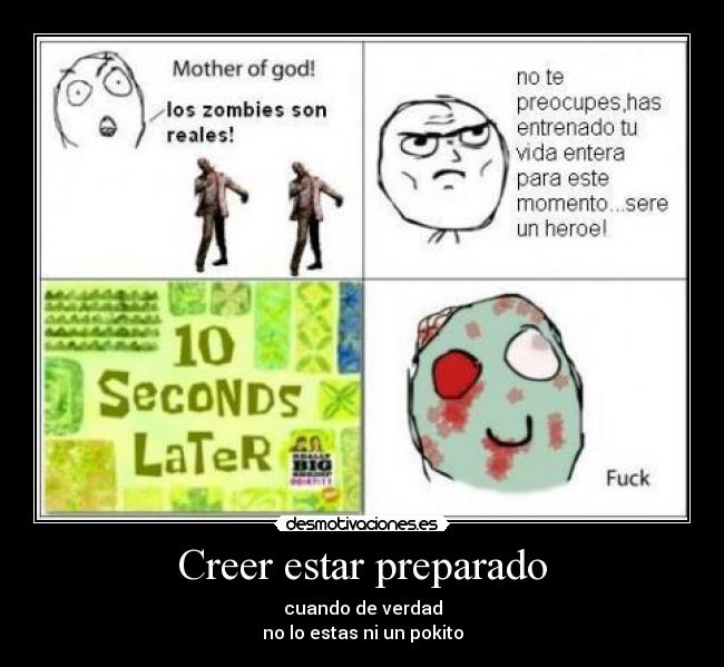 Creer estar preparado - 