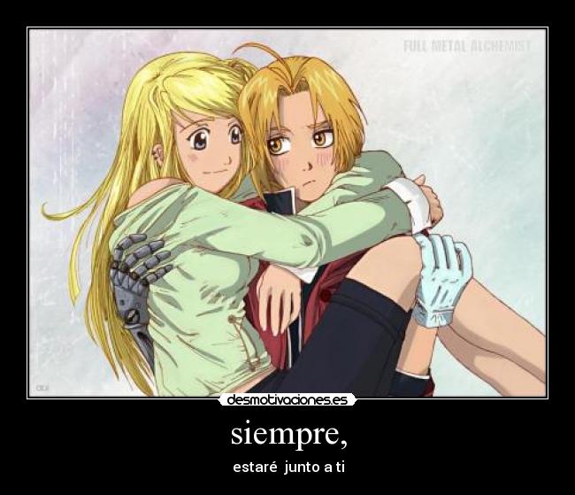 siempre, - estaré  junto a ti