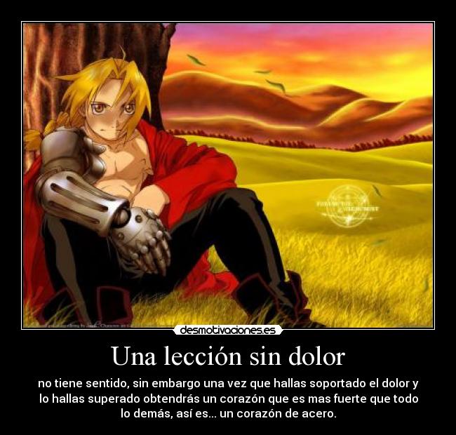 Una lección sin dolor -