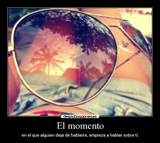 El momento - 
