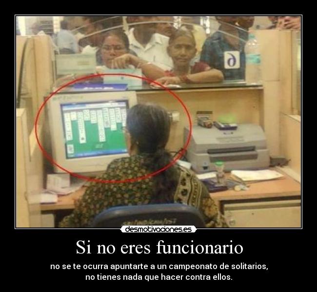 Si no eres funcionario - 