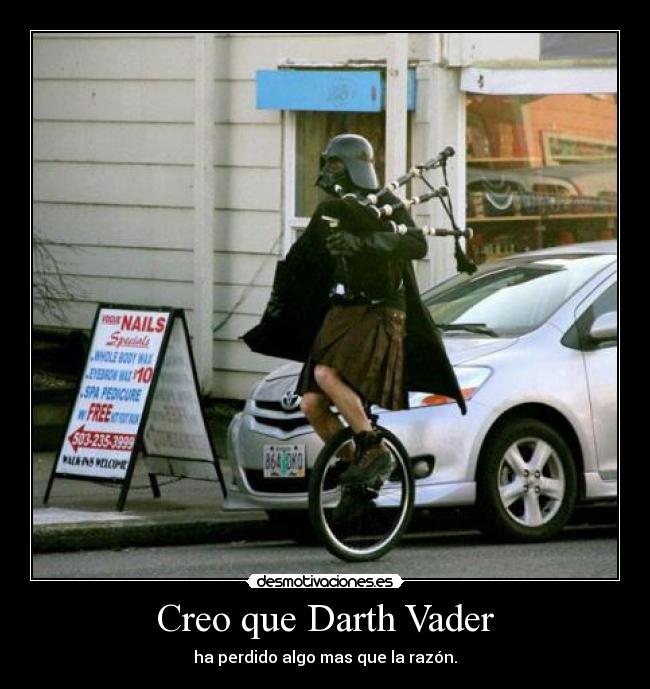 Creo que Darth Vader -