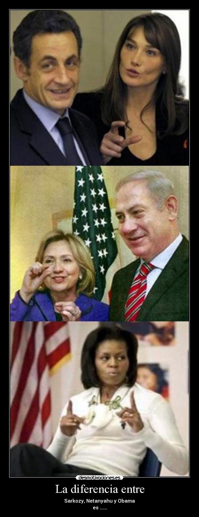 La diferencia entre -