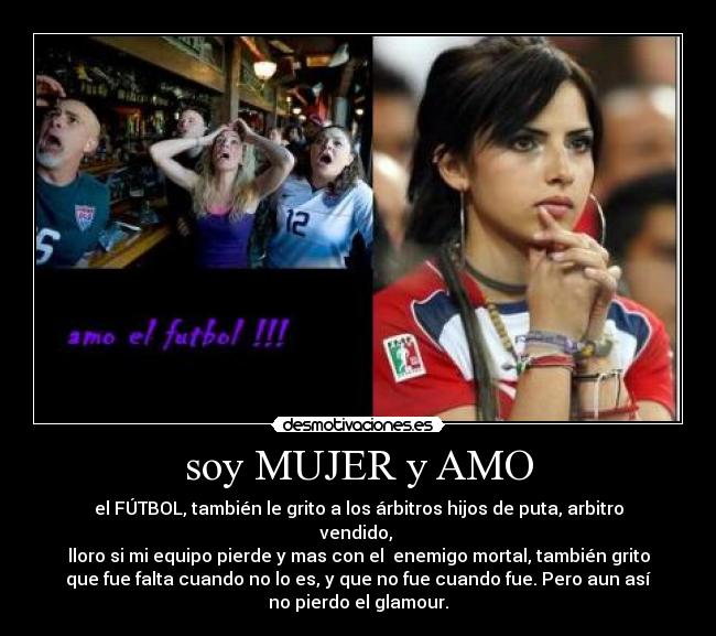 soy MUJER y AMO - 