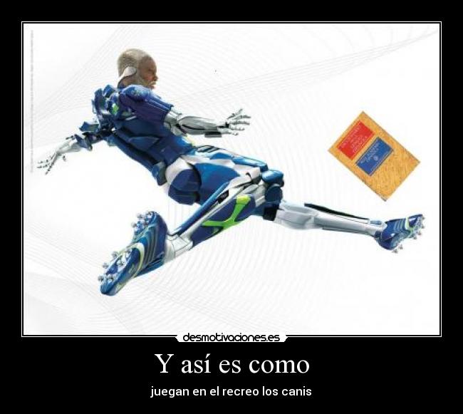 Y así es como - juegan en el recreo los canis