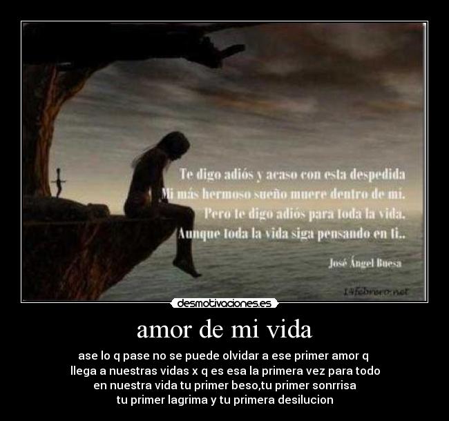 carteles amor vida primer verdadero amor desmotivaciones