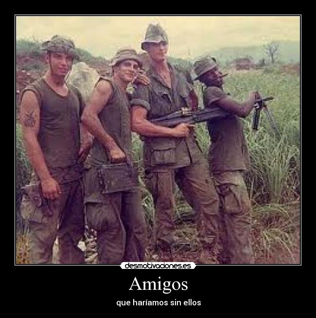 Amigos - que haríamos sin ellos