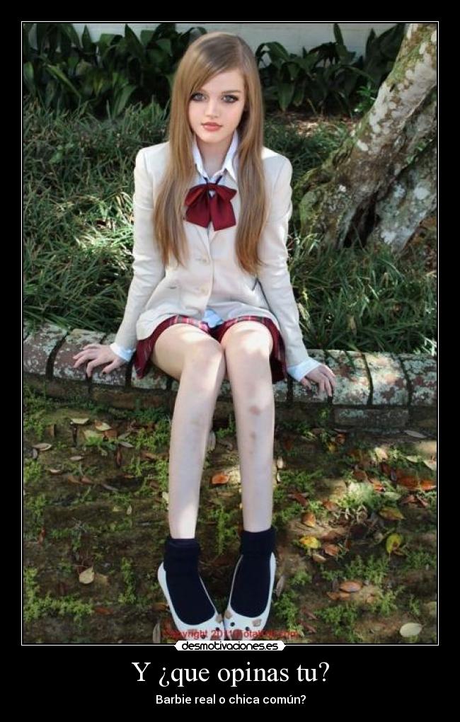 Y ¿que opinas tu? - Barbie real o chica común?