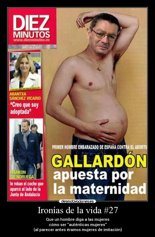 carteles vida gallardon dando carnet mujer las autenticas mujeres desmotivaciones