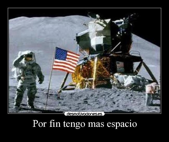 Por fin tengo mas espacio - 