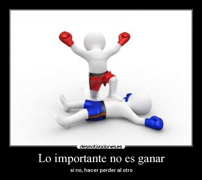 Lo importante no es ganar - 