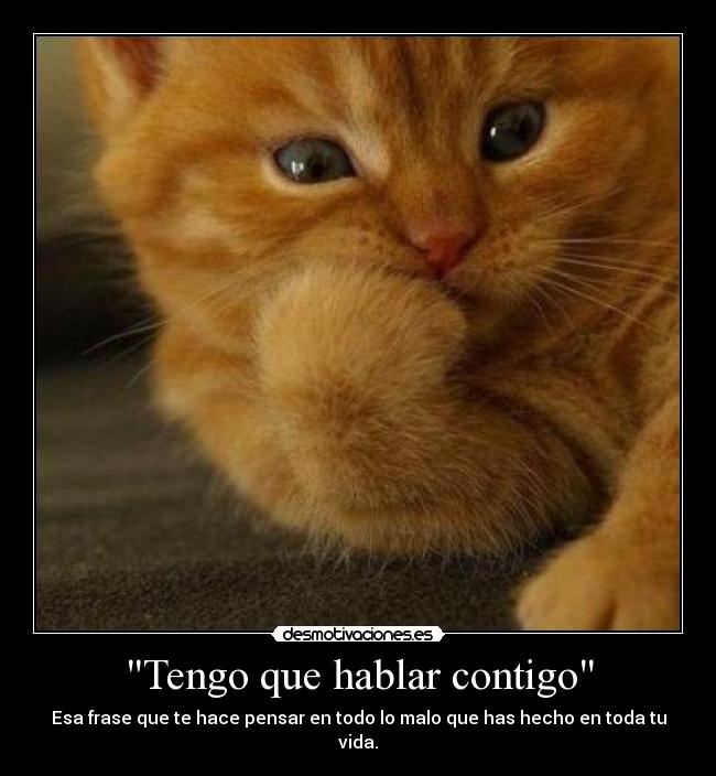 Tengo que hablar contigo - 
