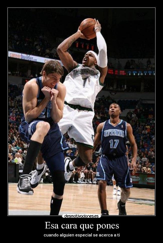 Esa cara que pones - cuando alguien especial se acerca a ti