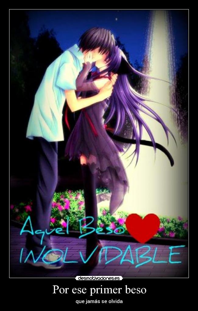 carteles primer beso desmotivaciones