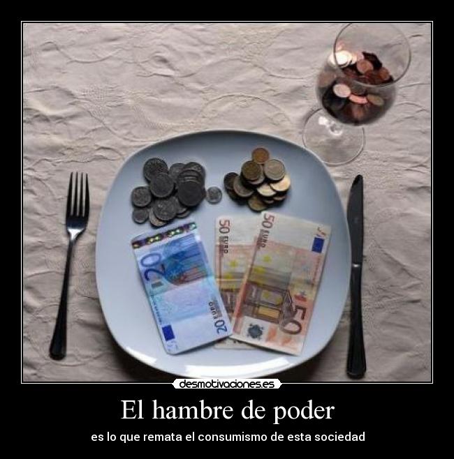 El hambre de poder - 