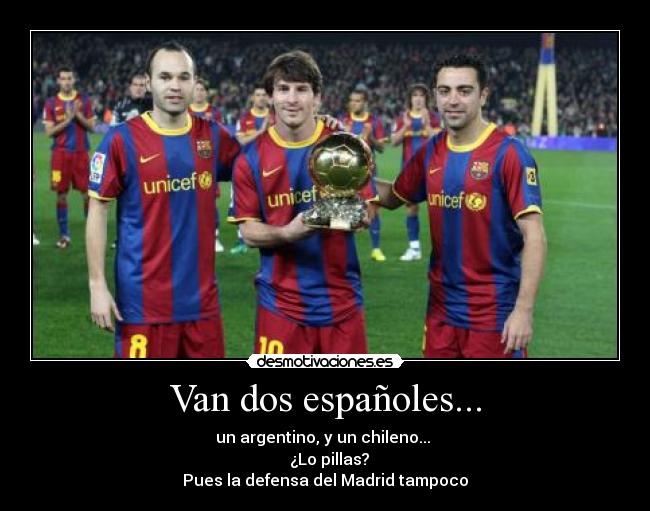 Van dos españoles... - 
