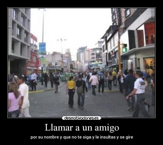 Llamar a un amigo -