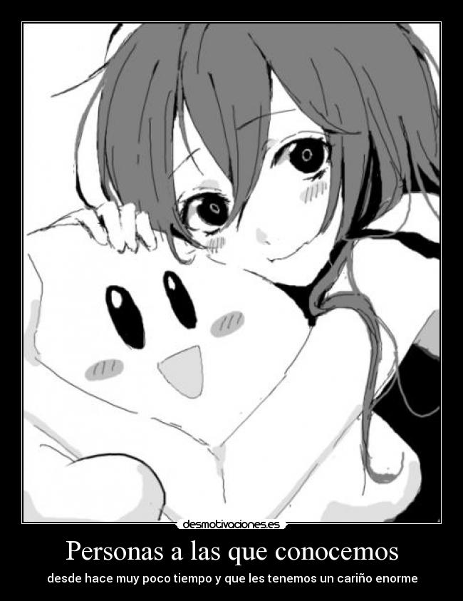 Personas a las que conocemos - 