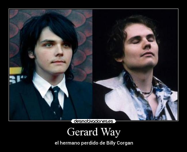 Gerard Way - el hermano perdido de Billy Corgan