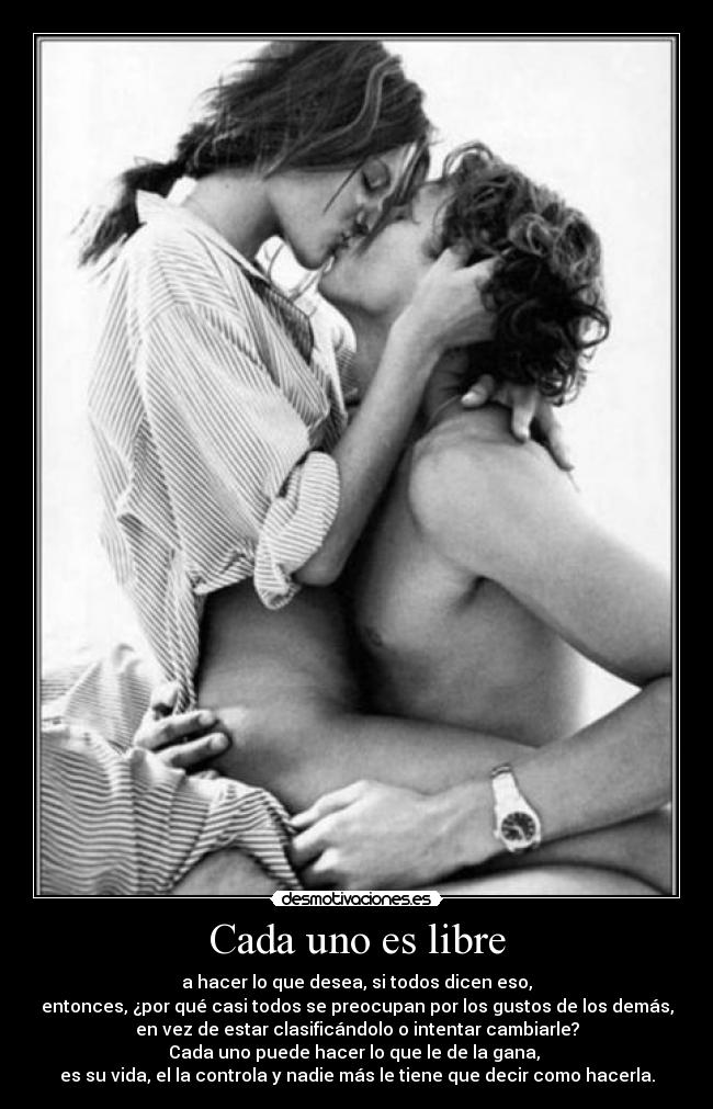 Cada uno es libre - 