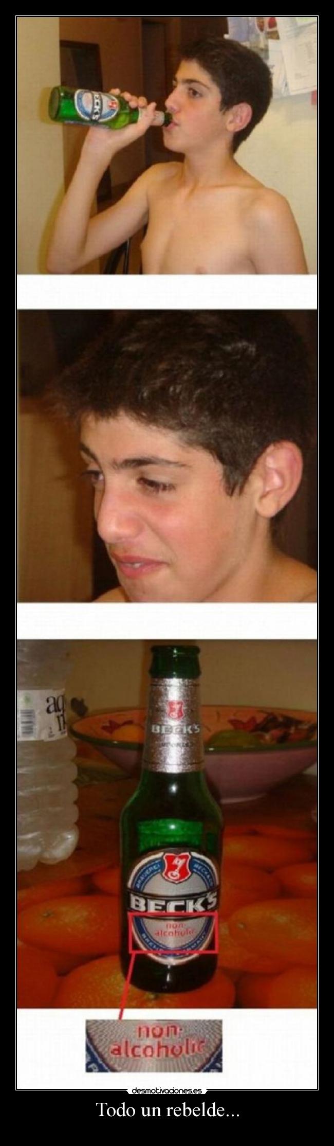 Todo un rebelde... -