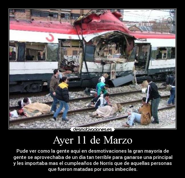 carteles 11m desmotivaciones