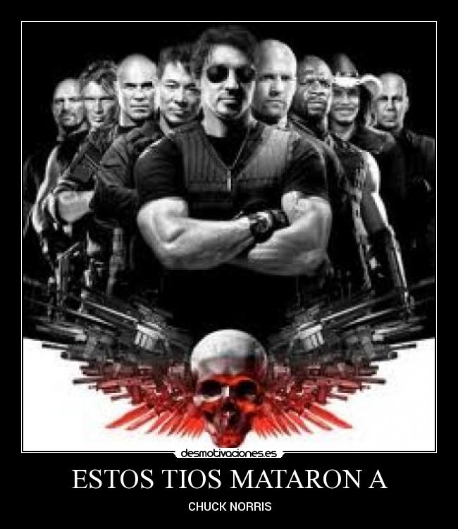 ESTOS TIOS MATARON A - 